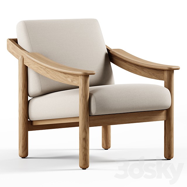 Kettal - Loden, Indoor Club armchair