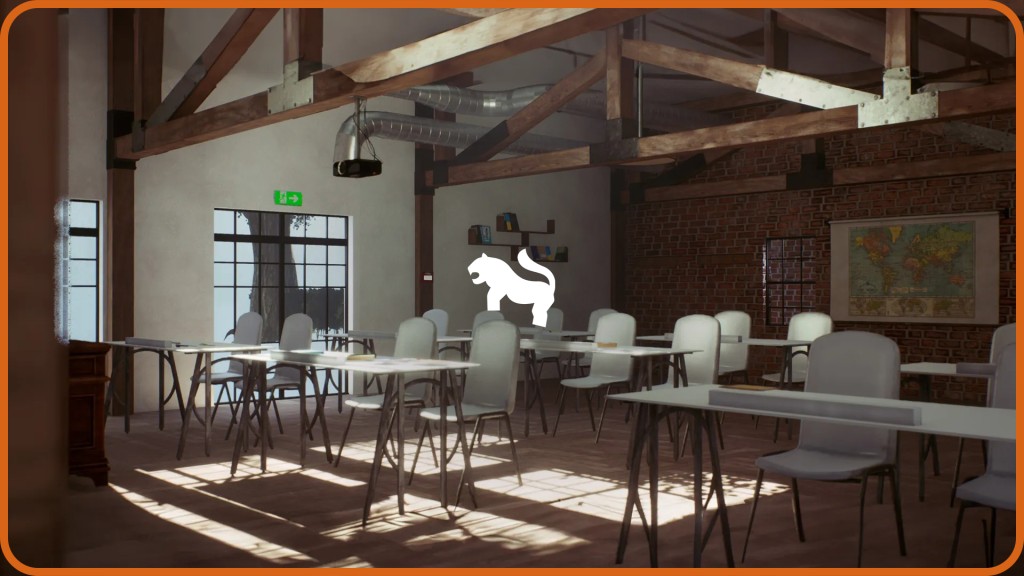 [UE5.3] Modular School Classroom with Hallway