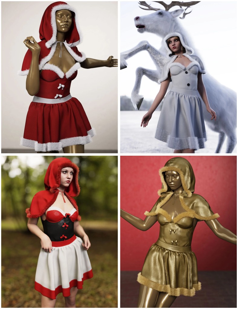 Holiday and Fairytale Style Addon for Festive Style Lingerie