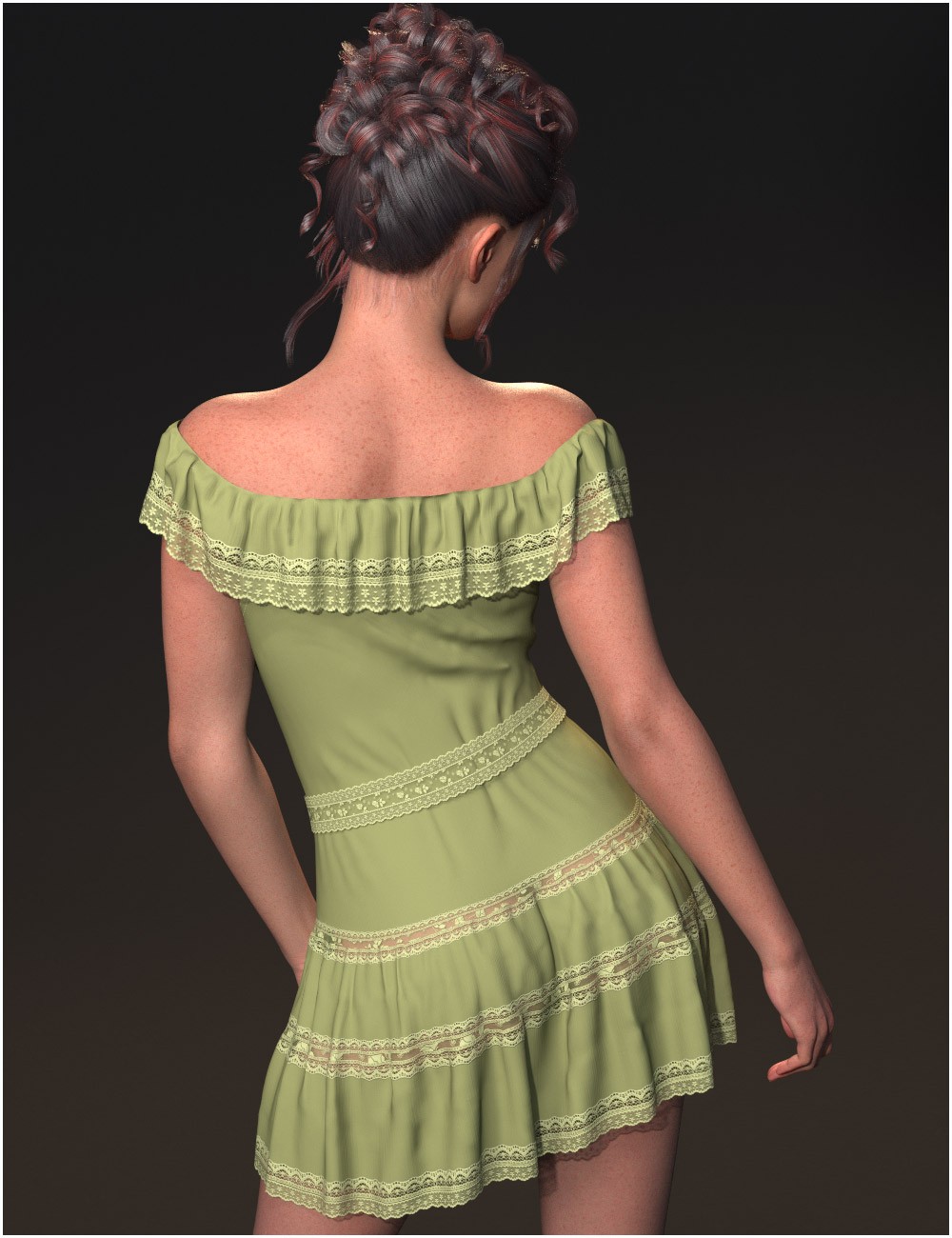 dForce Soledad Outfit For Genesis 9