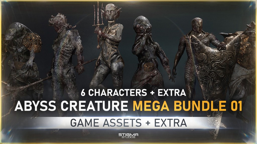Abyss Creature Bundle 01 UE4.27