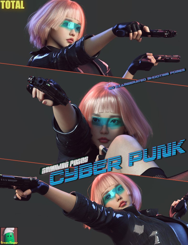 GF Total CPP Shooting Poses for Genesis 8 Females
