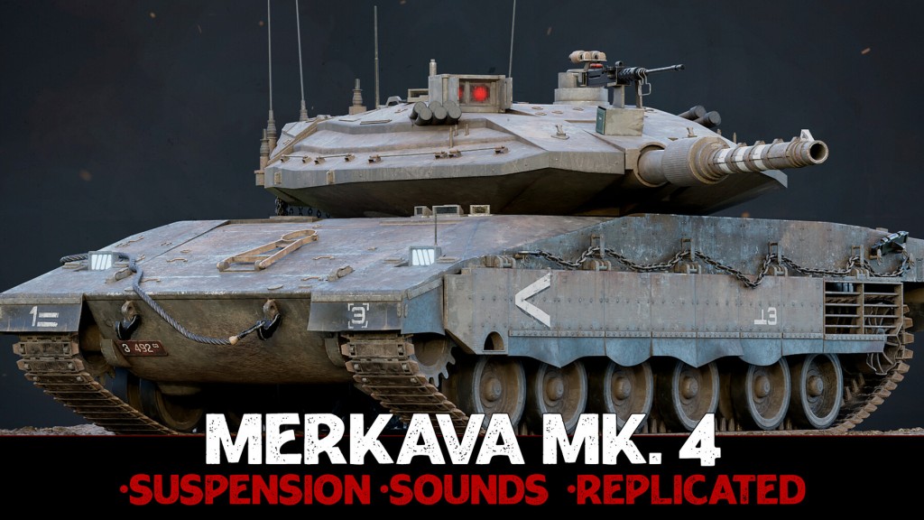 Merkava Mk. 4 - Advanced Tank Blueprint [UE5.5]