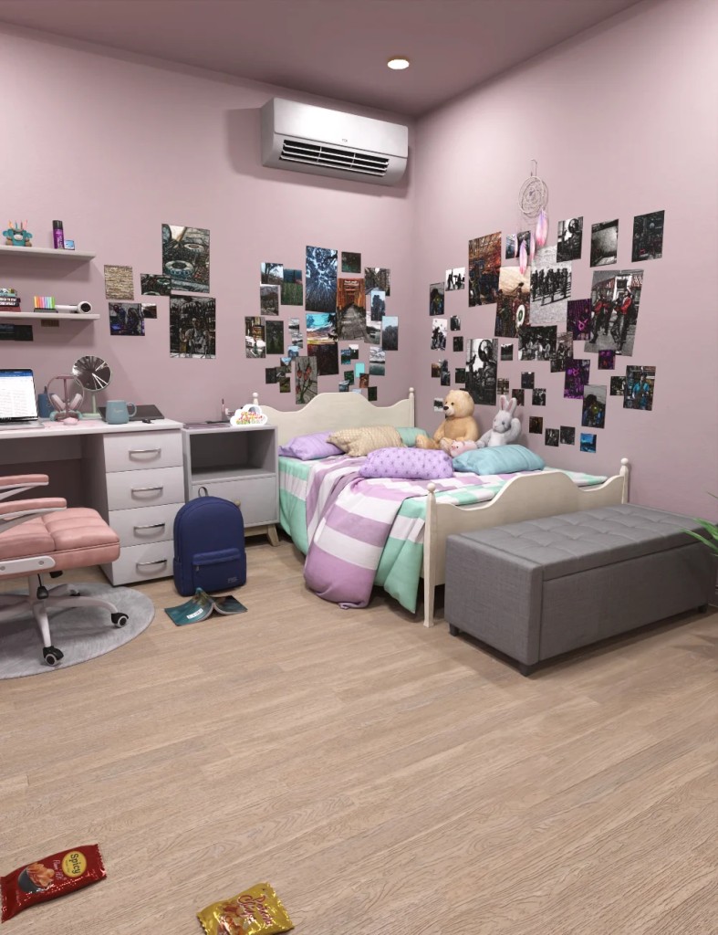 FG Teen Girl Bedroom