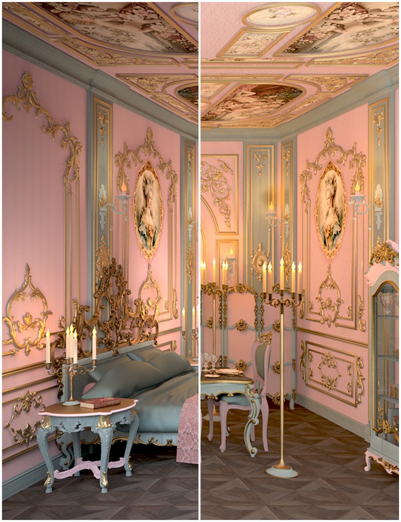 Rococo Room Add-Ons: Shaders and Additional Furniture