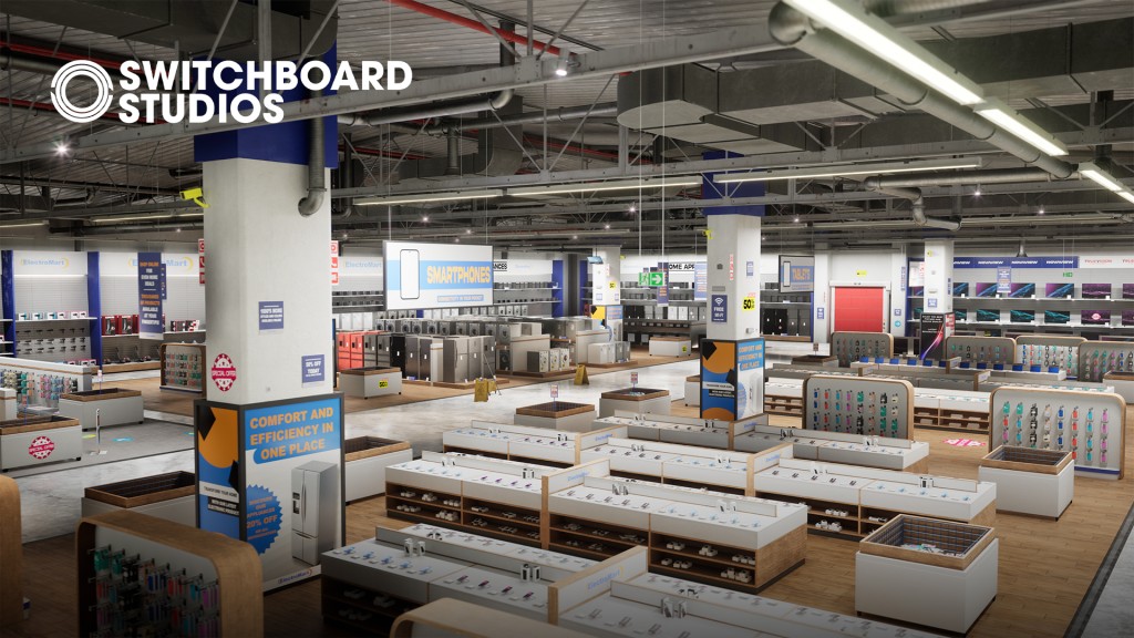 Electronics Mega Store Modular Environment (Unreal Engine)