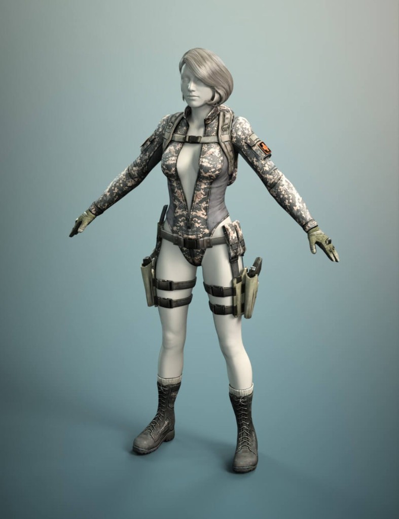 Dominique Hitzfeld Outfit for Genesis 8 Female