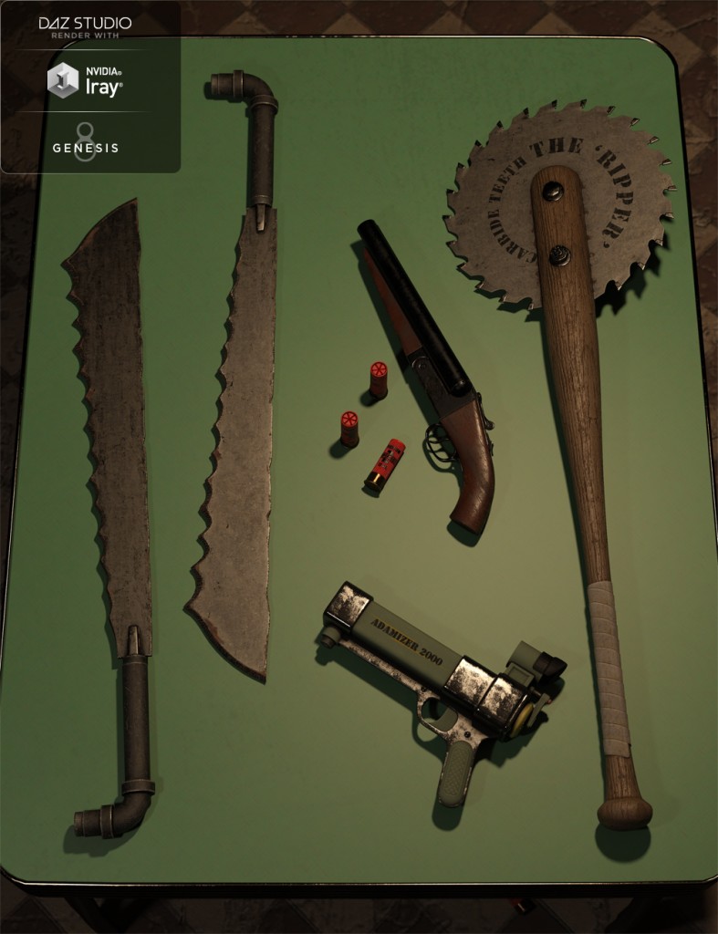 Post Apocalypse Weapon Set 1