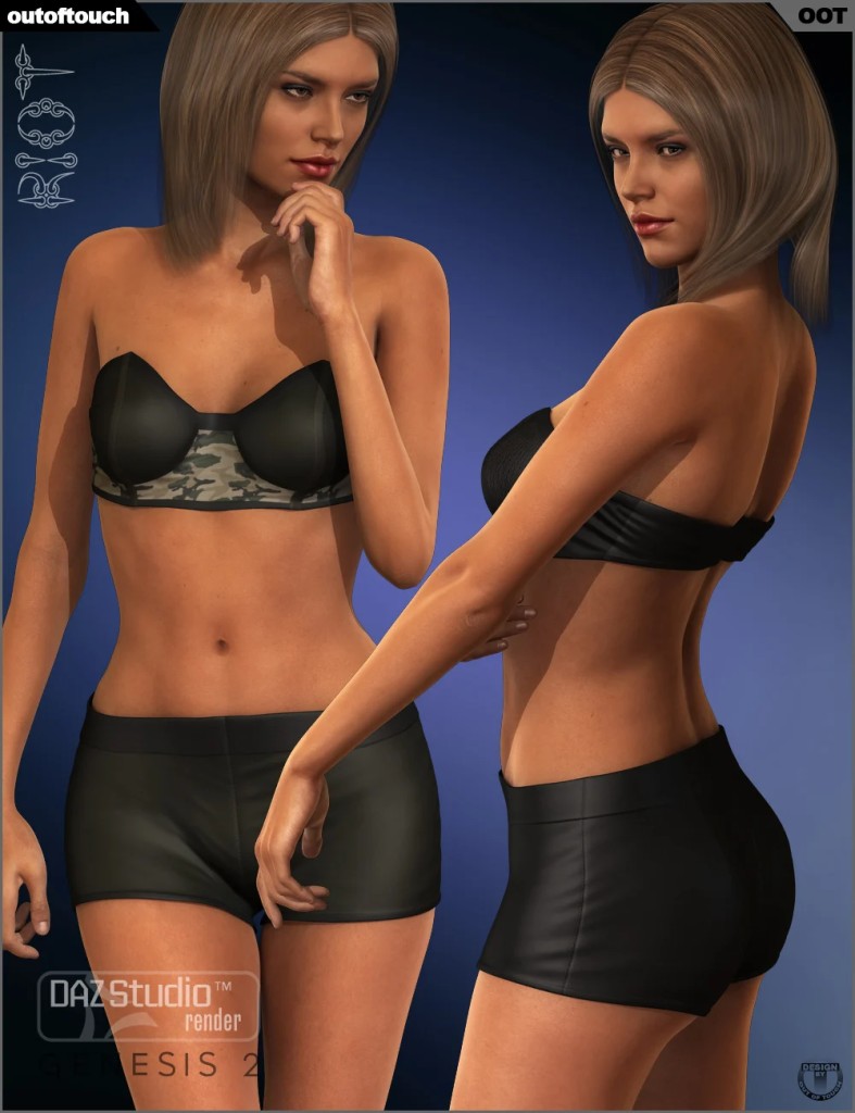 Riot Outfit for Genesis 2 Female(s) plus Anarchy for Riot