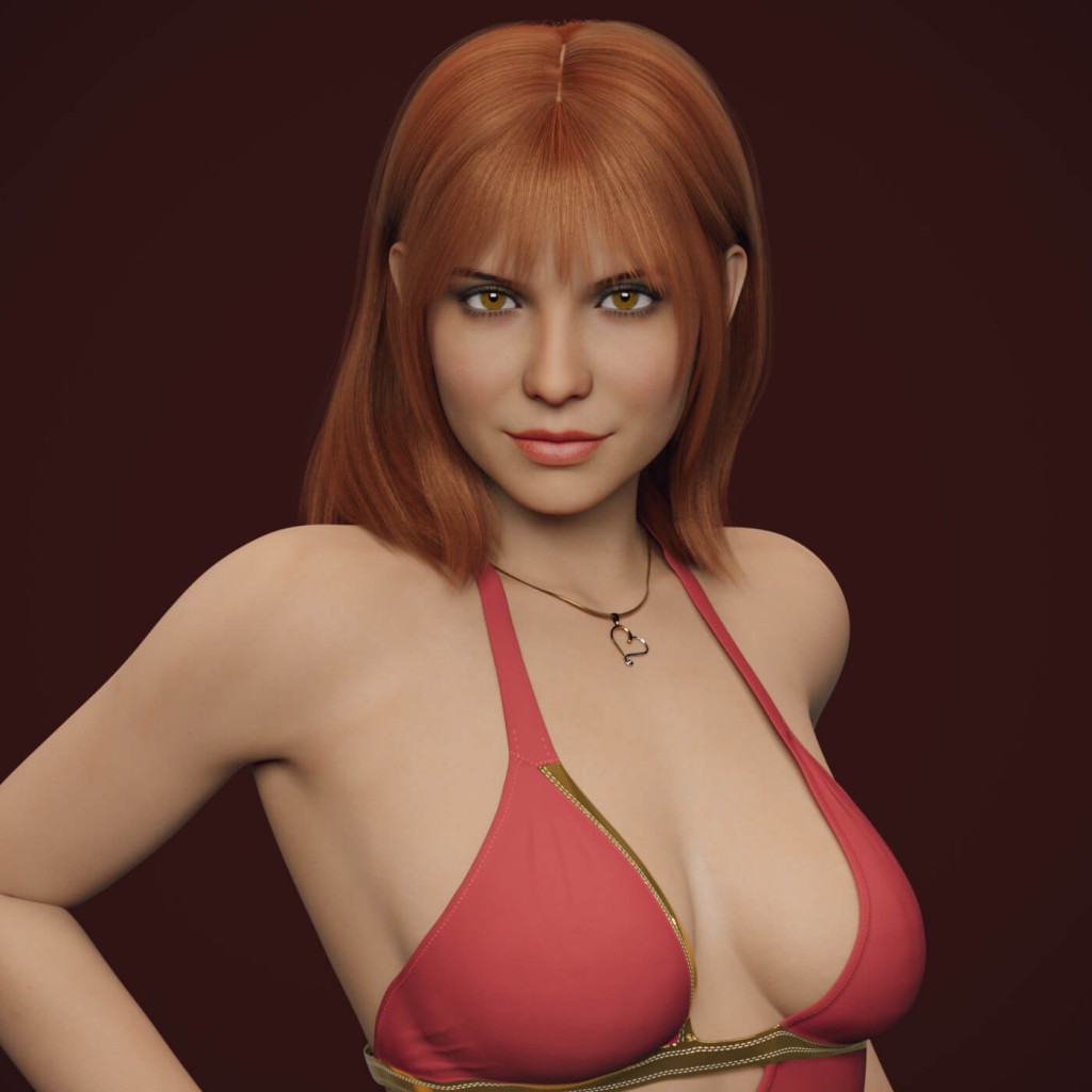 Amber Character Morph for Genesis 8 Female