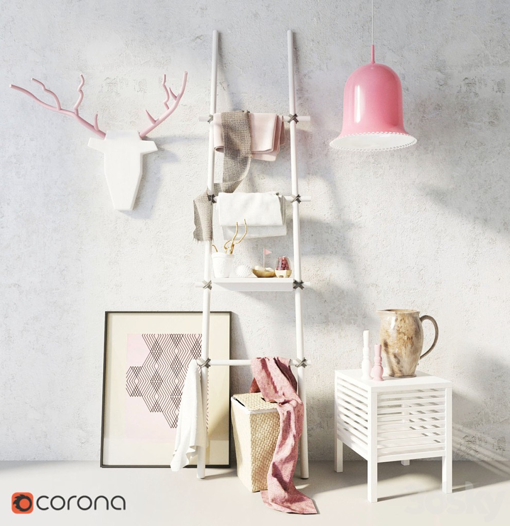 decor san site + Ladder-hanger