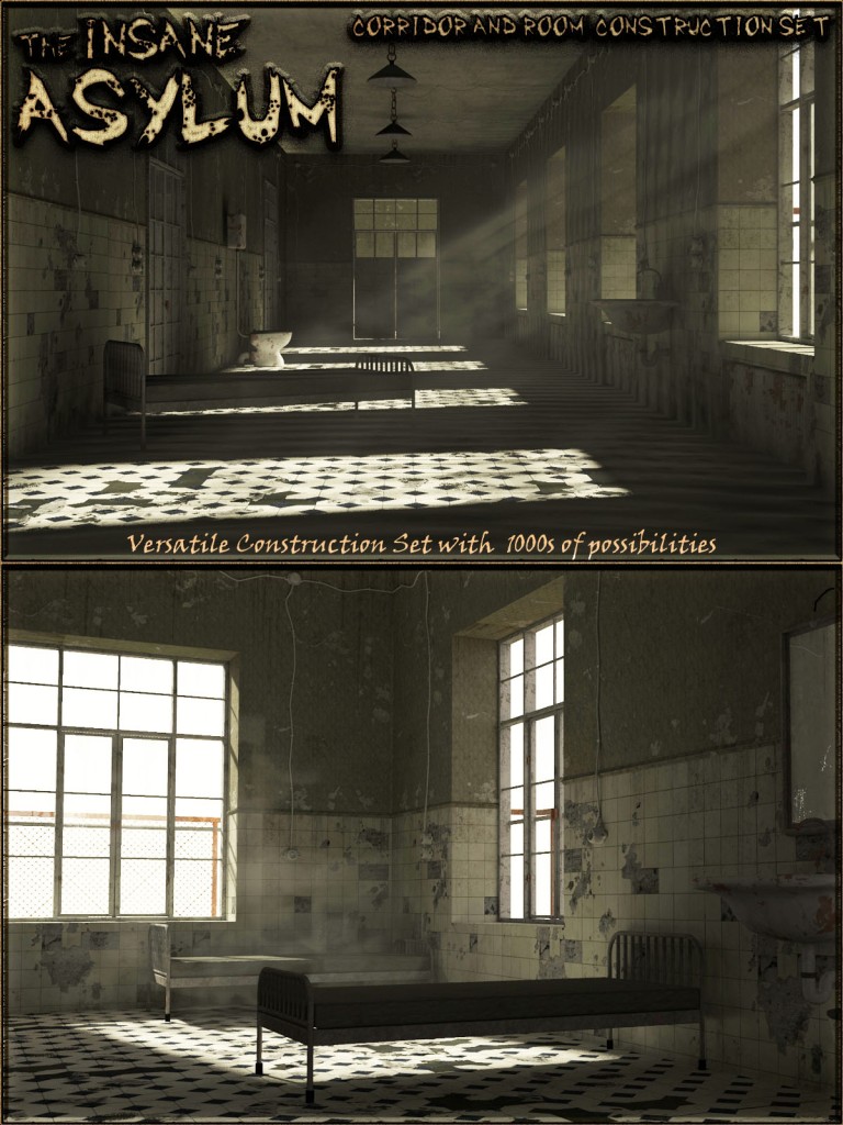 Insane Asylum 1: Corridor/Room Construction Set