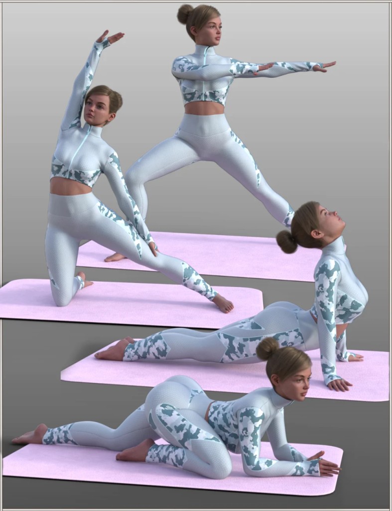 FG Morning Yoga Stretches Poses for Genesis 9