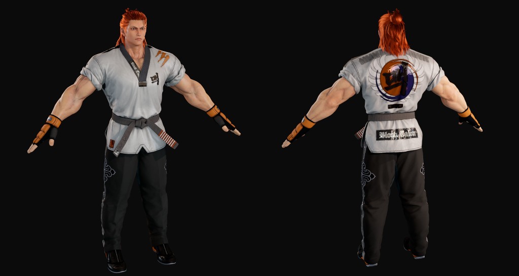 Tekken 8 Hwoarang S1 Premium for Blender 3-4