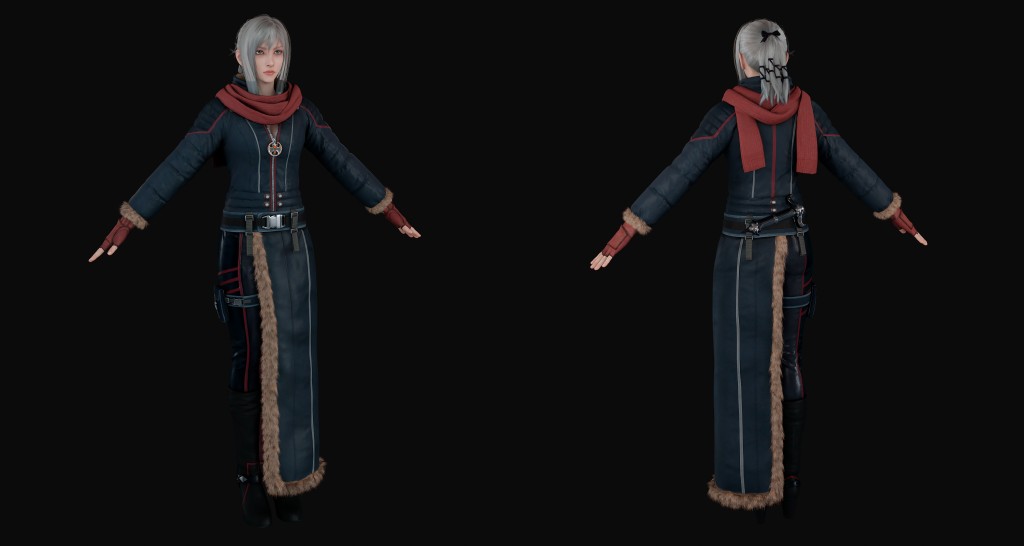 Aranea (Outfit II) Premium for Blender