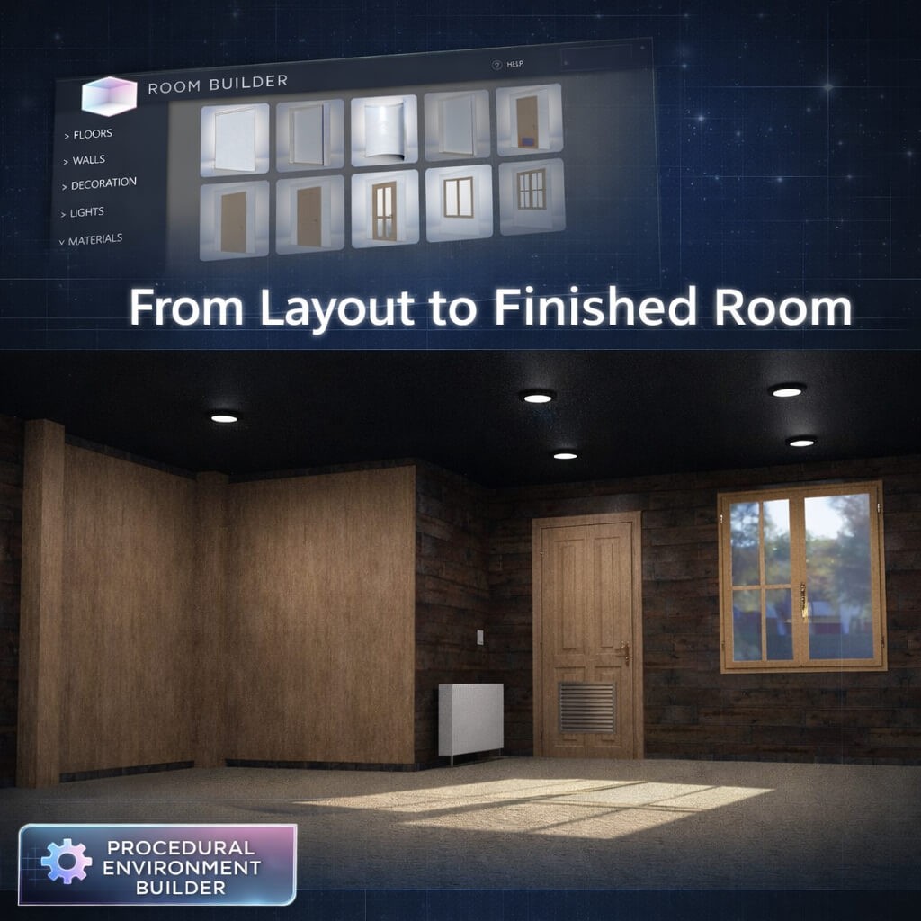 Room Builder &ndash; Procedural Room Generation