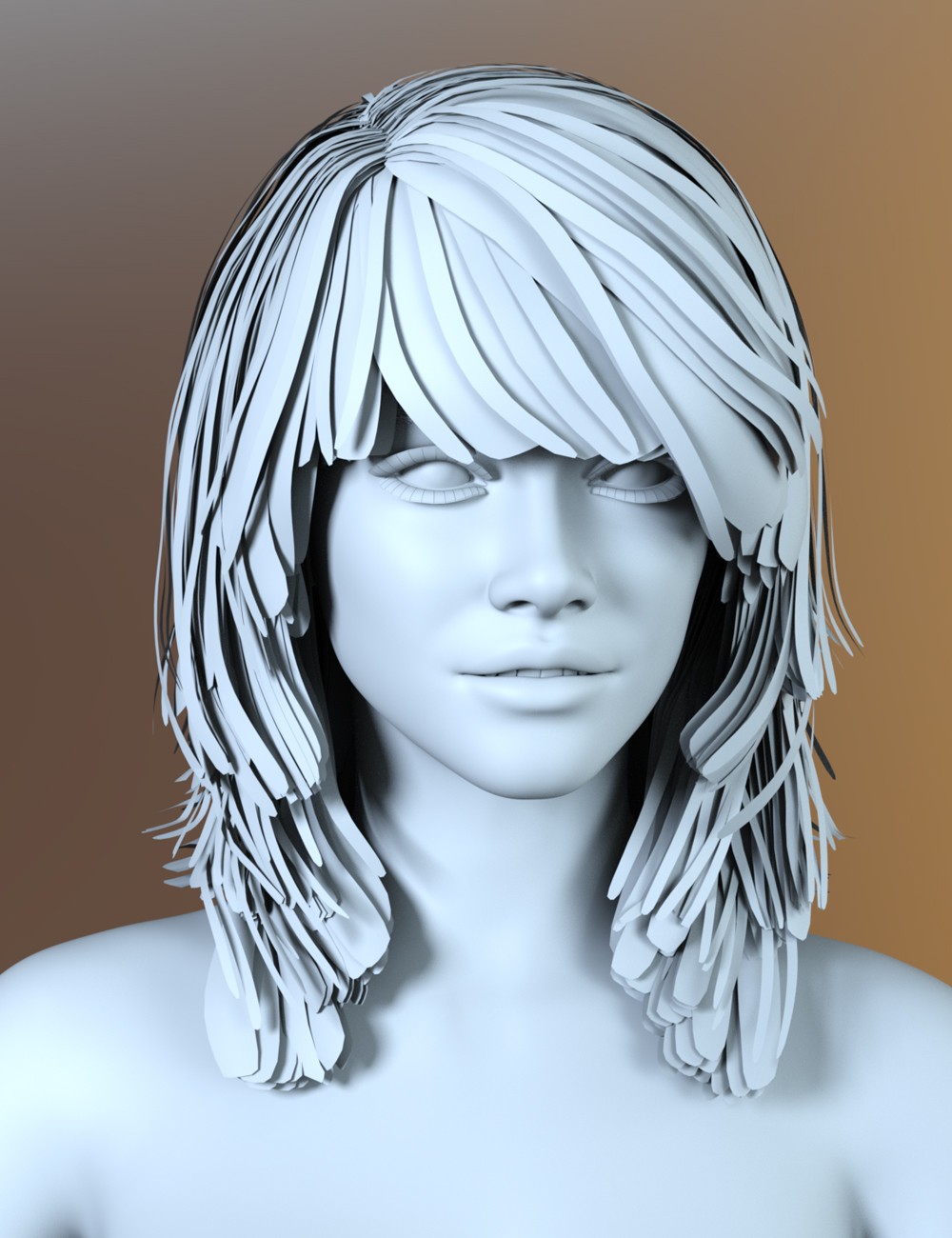Sally Hair for Genesis 9