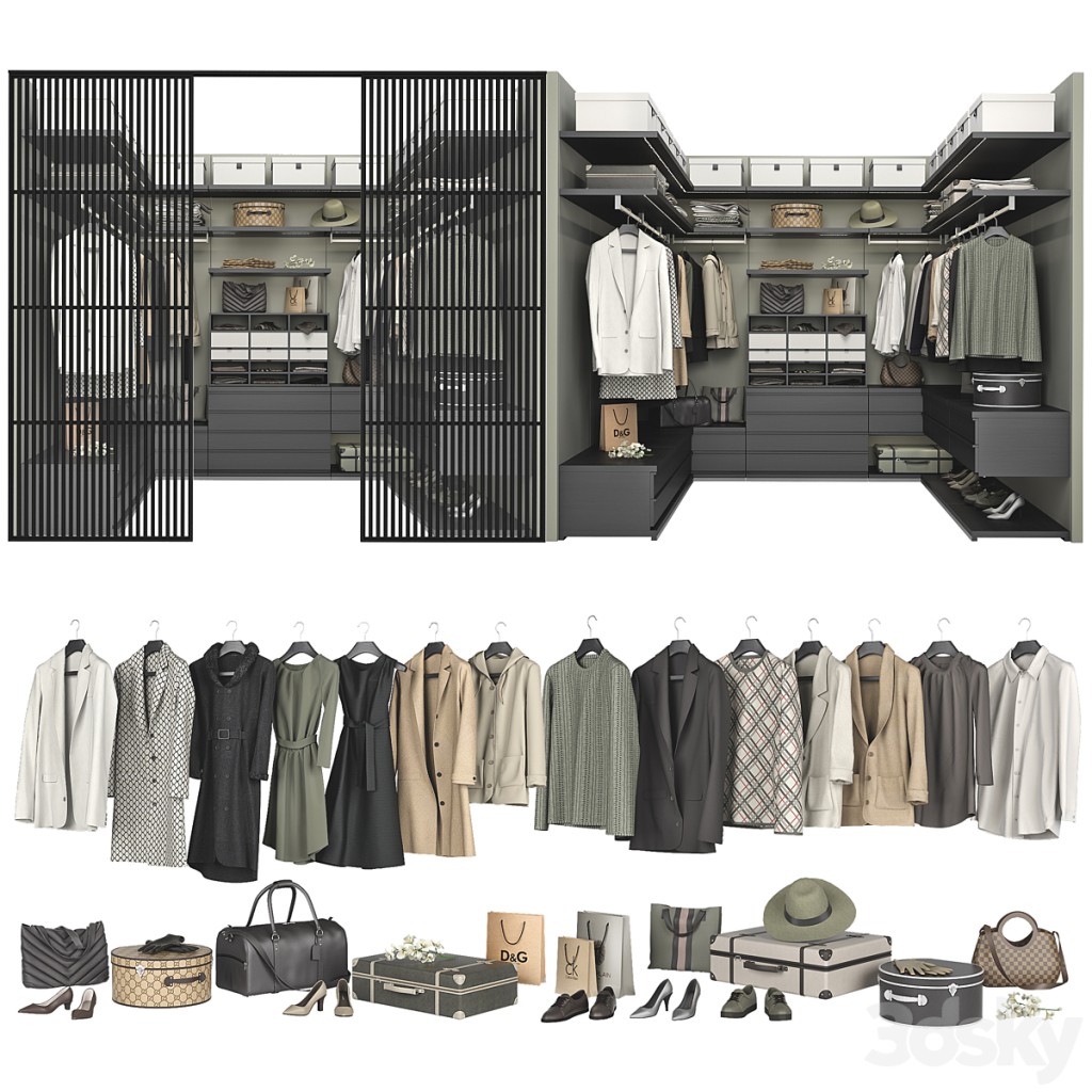 Poliform Ubik Walk-in Closet 4