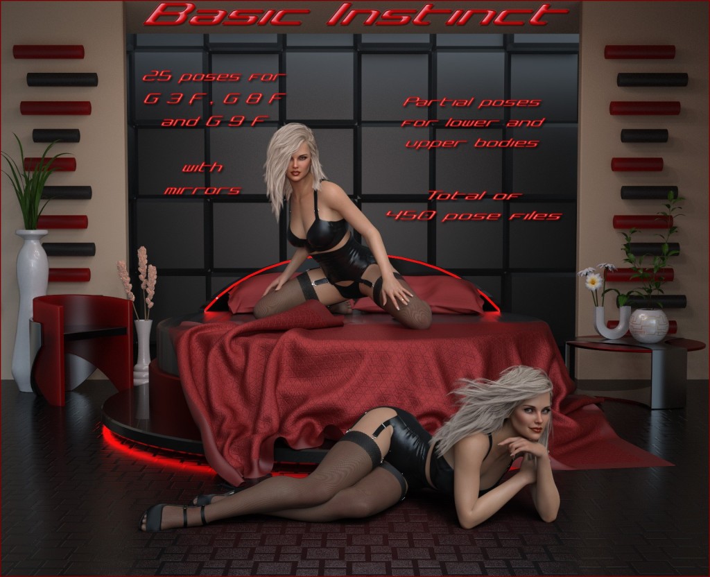 Basic Instinct – Poses G9F-G8F-G3F