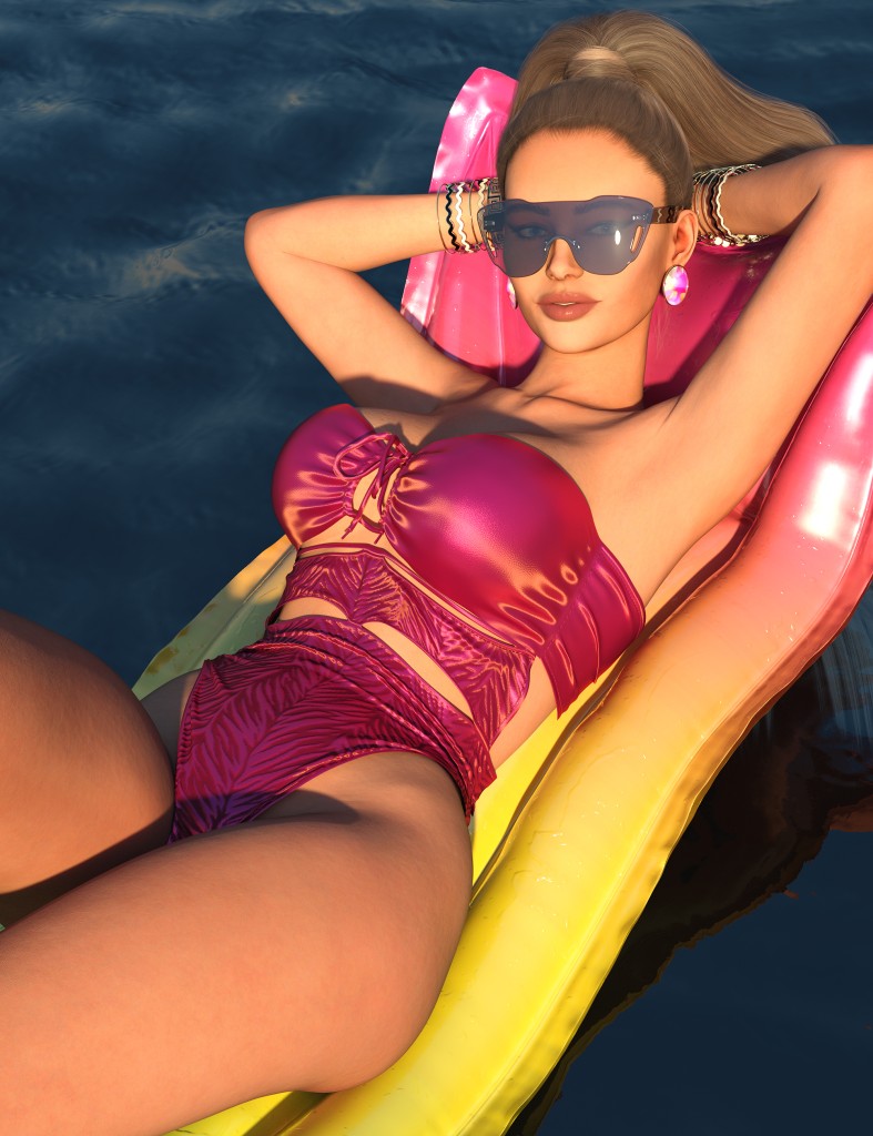 InStyle – SPR Hollow Out Swimsuit for Genesis 9, 8.1, and 8 Female Add-On