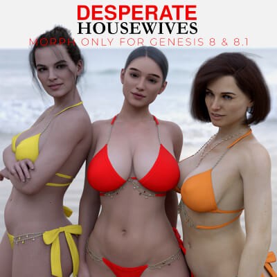 Desperate Housewives – Morph Bundle for Genesis 8 & 8.1