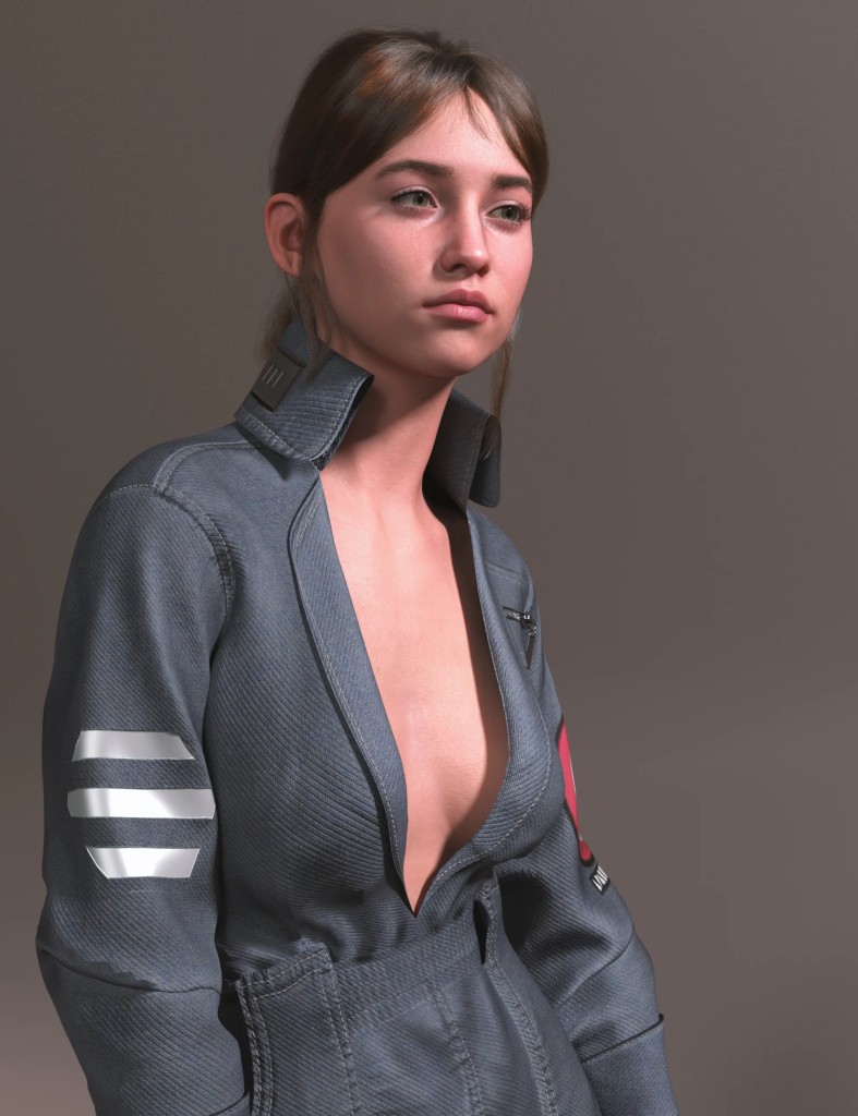 Elodie HD with Expression for Genesis 9