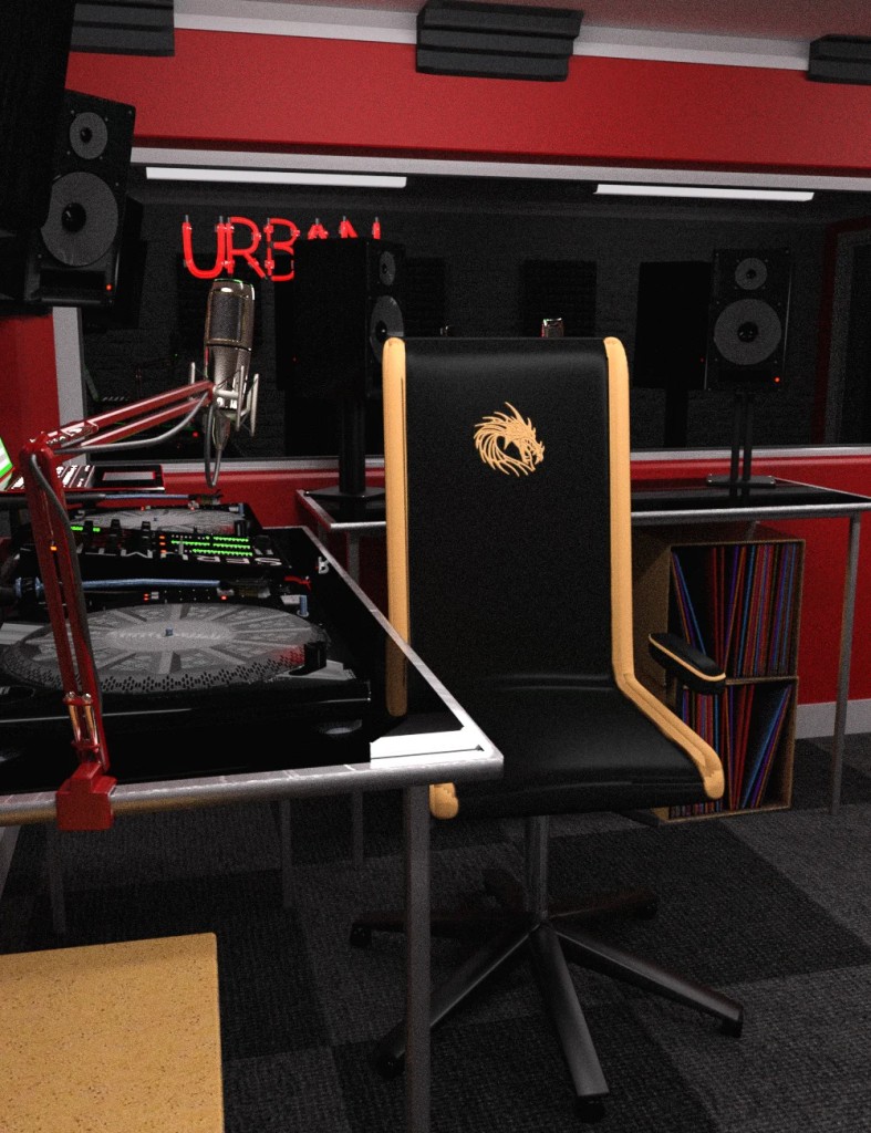 Urban Radio Station for Iray