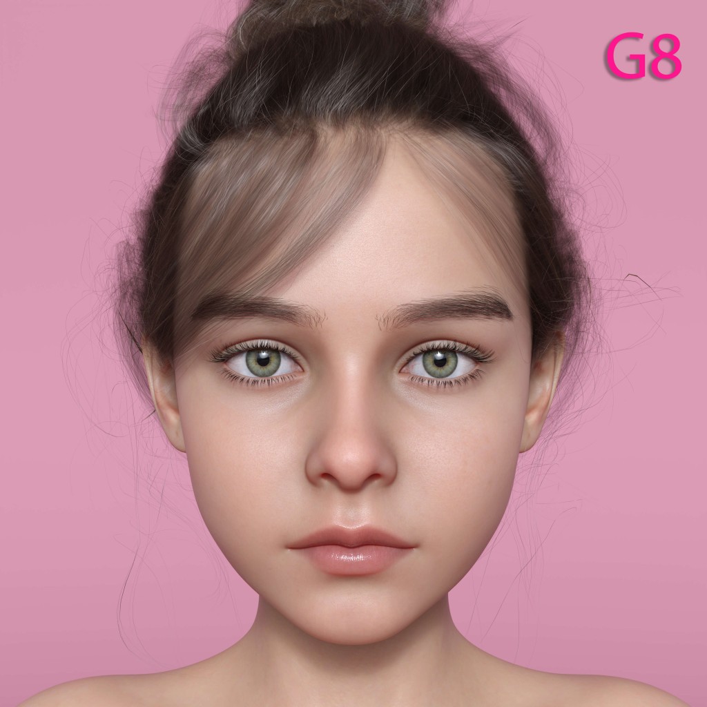 Kk Mila Character for Genesis 8,8.1 Female