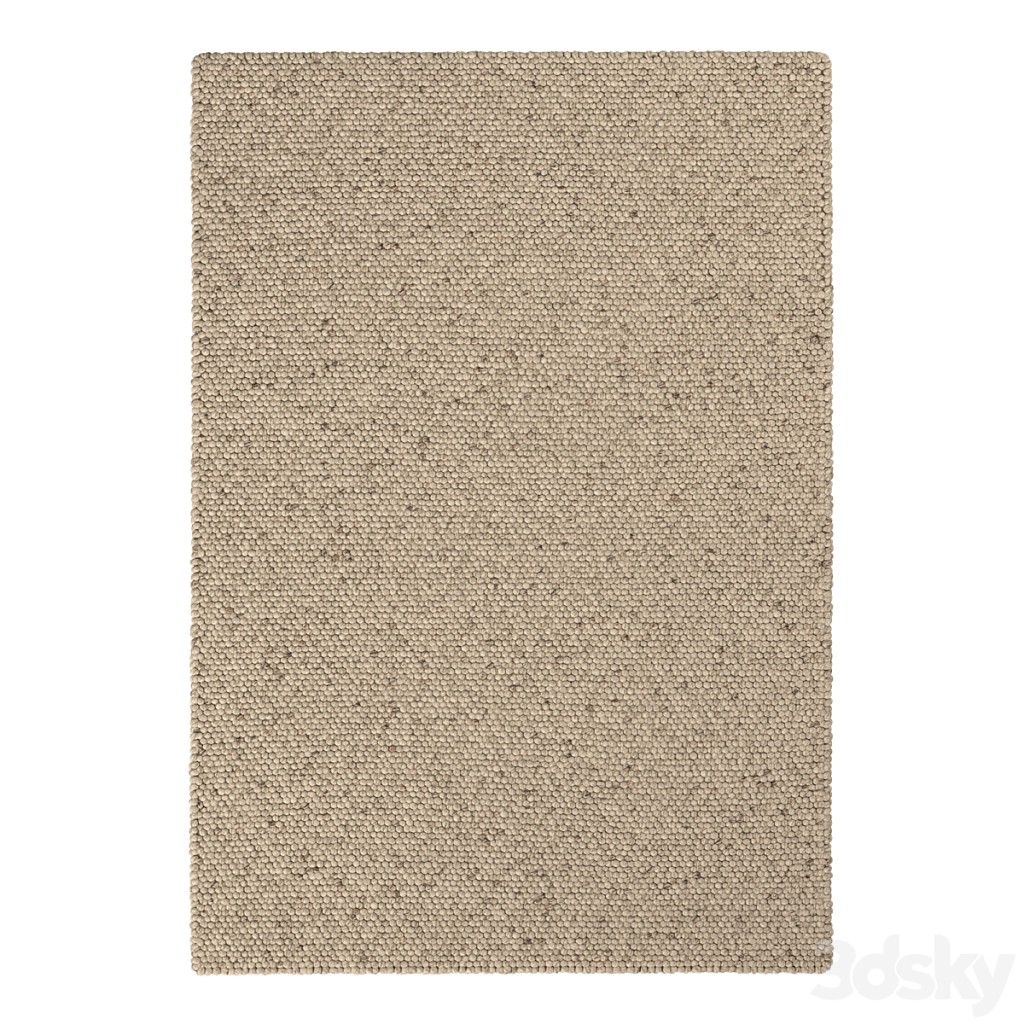 Pebble Wool Rug by Dunelm