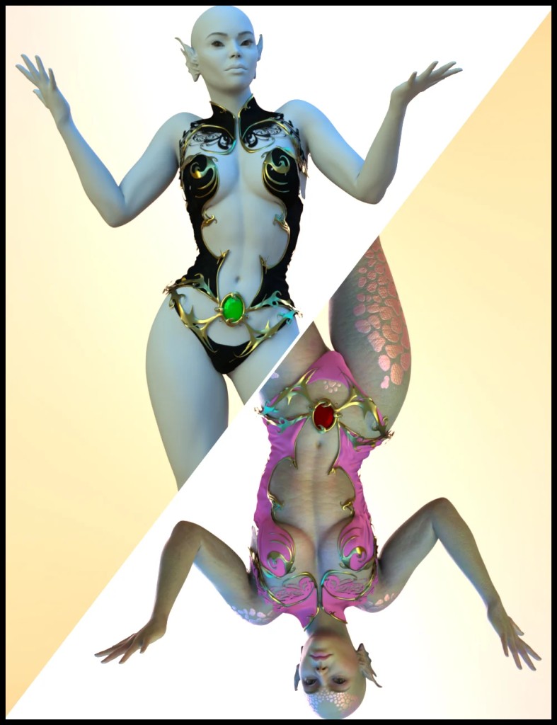 ND Dragonesque : The HD Fantasy Shapes for Genesis 9