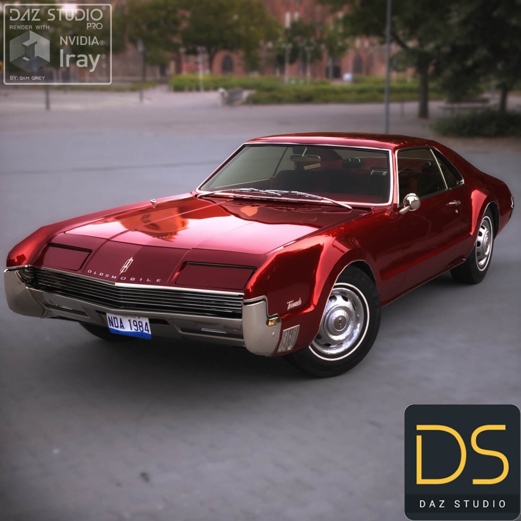 Oldsmobile Toronado 1966 for Daz Studio