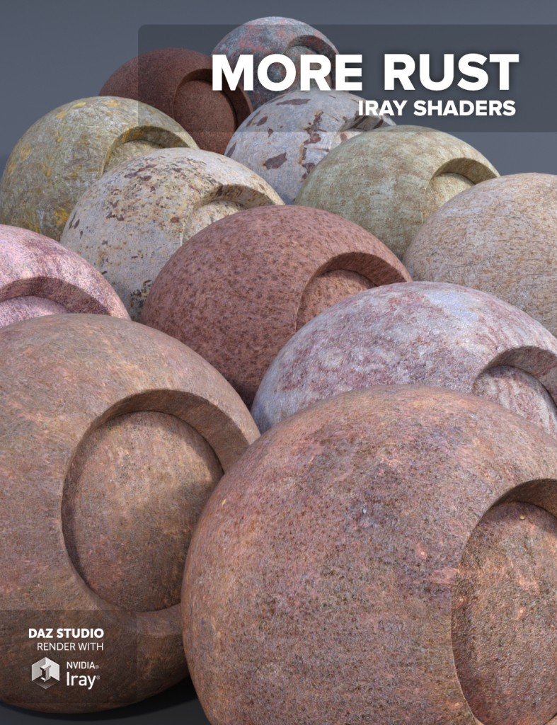 More Rust - Iray Shaders