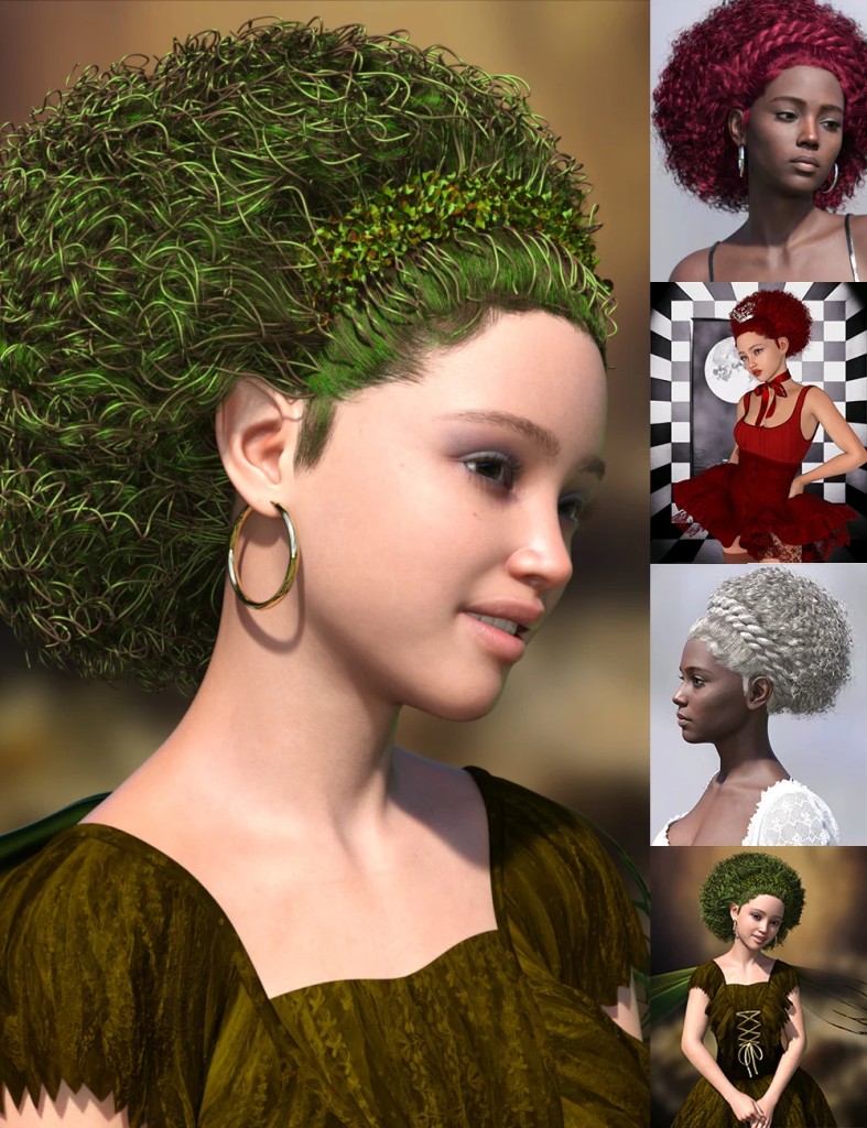 MRL Afro Puff for Genesis 9