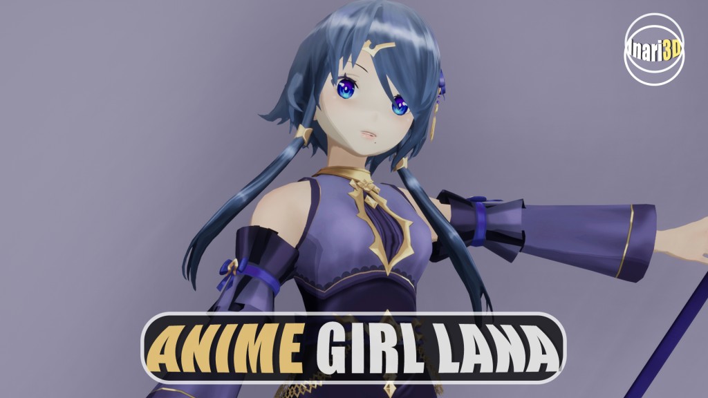 Anime Girl Lana