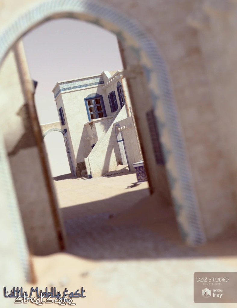 Little Middle East Street Diorama