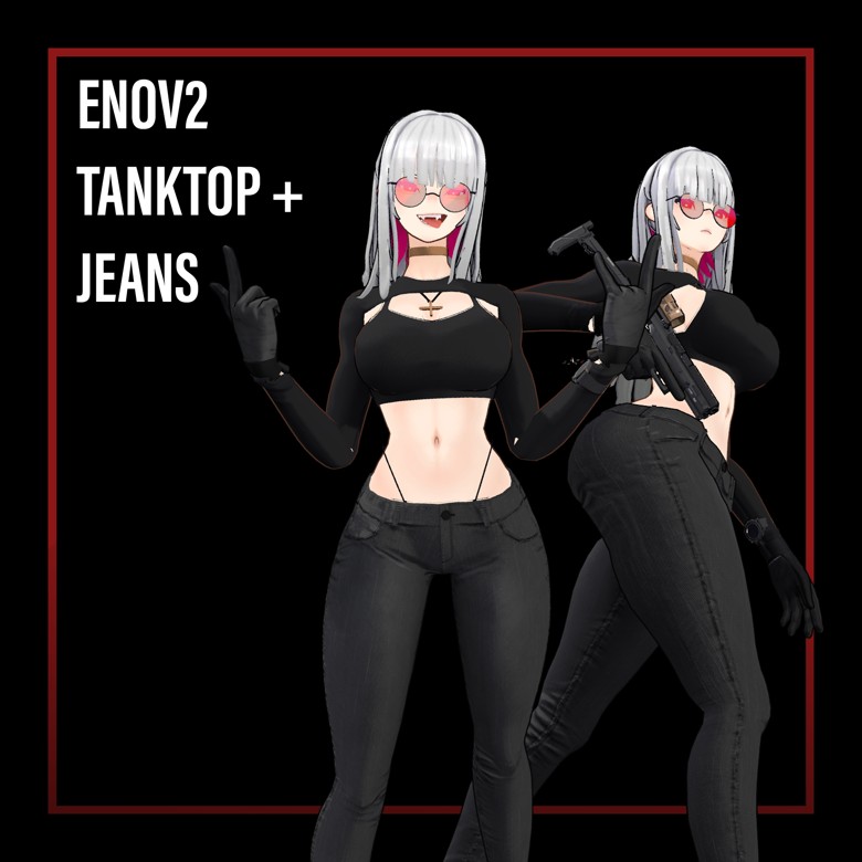 EnoV2 Tanktop + Jeans DLC