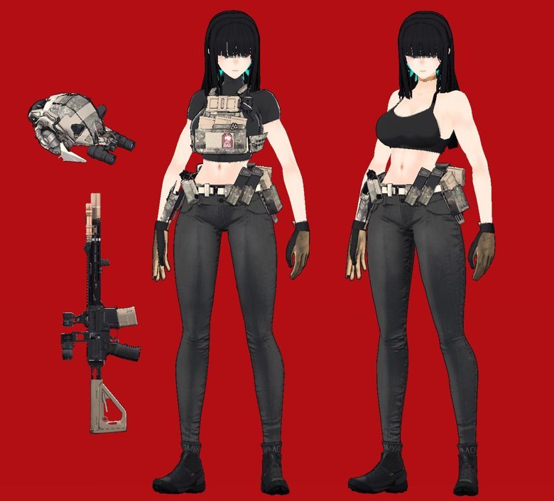 EnoV2 Tanktop + Jeans DLC