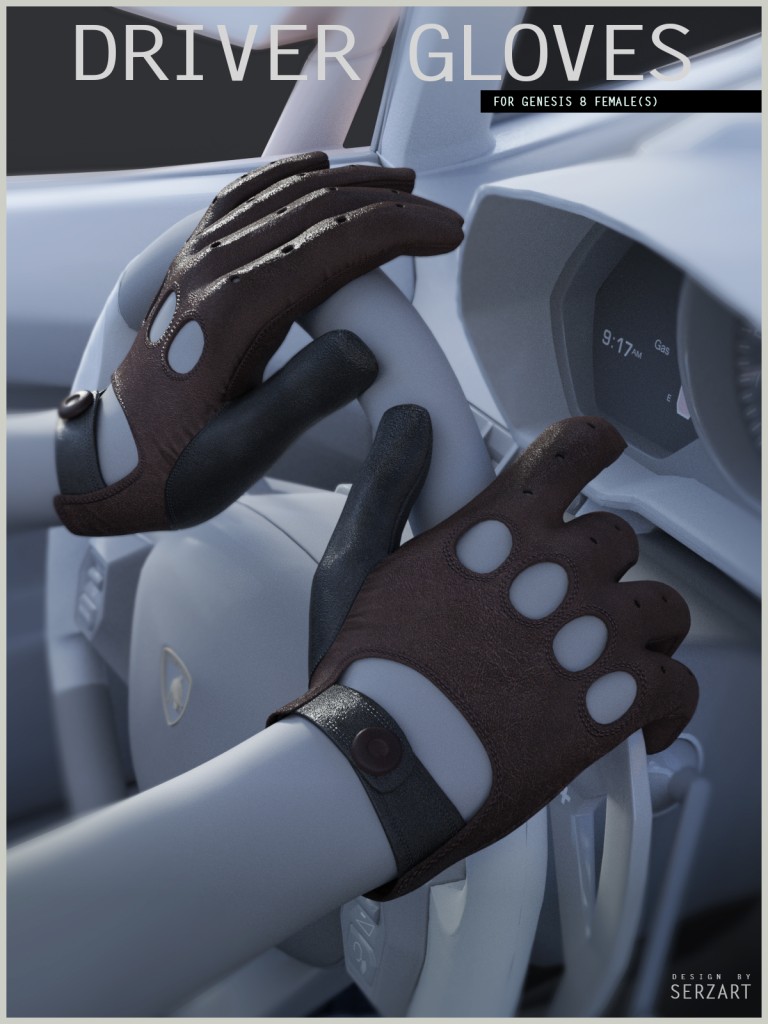 Driver Gloves for Genesis 8 Female