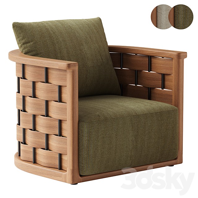 Palinfrasca armchair By Molteni