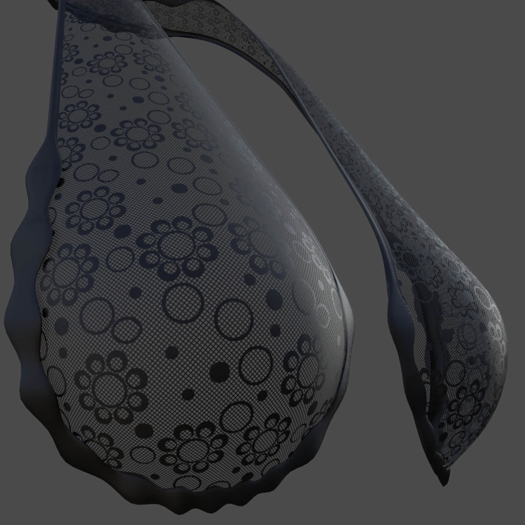 Lingerie Scarf Bra for Genesis 8 Female & G9