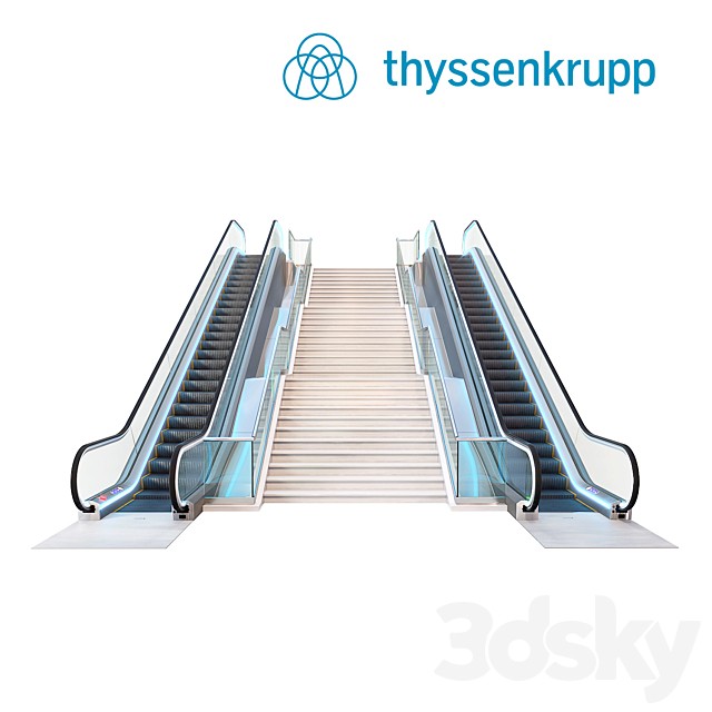 ThyssenKrupp escalator
