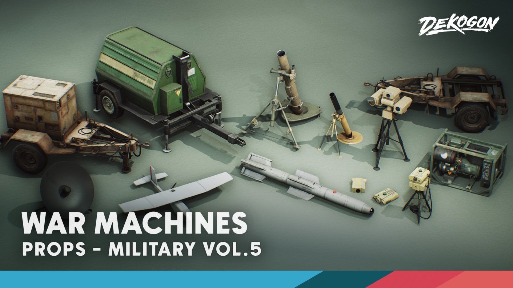 Military Supplies - VOL.5 - War Machines [UE4.17]
