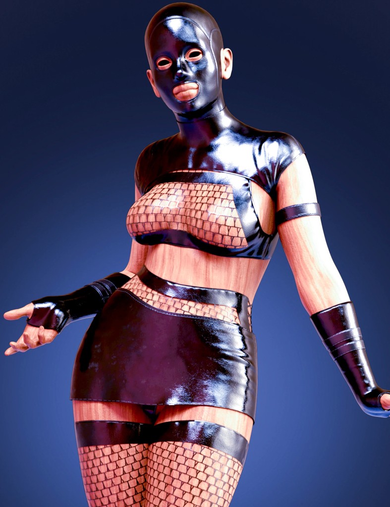 M3D dForce Dark Mistress Outfit for Genesis 9