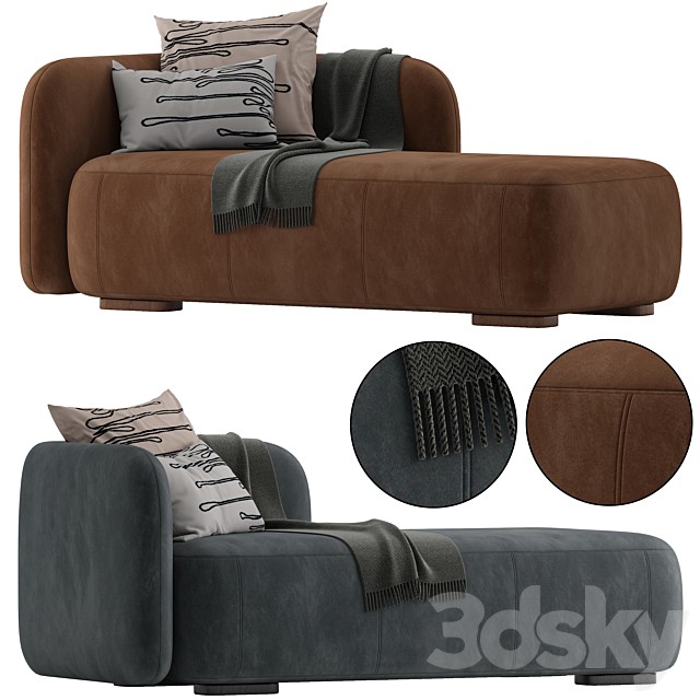 Modern Chaise Lounge by Litfad