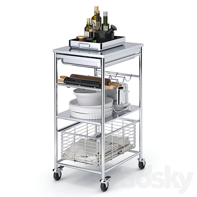 Table Ikea GRUNDTAL and décor for the kitchen