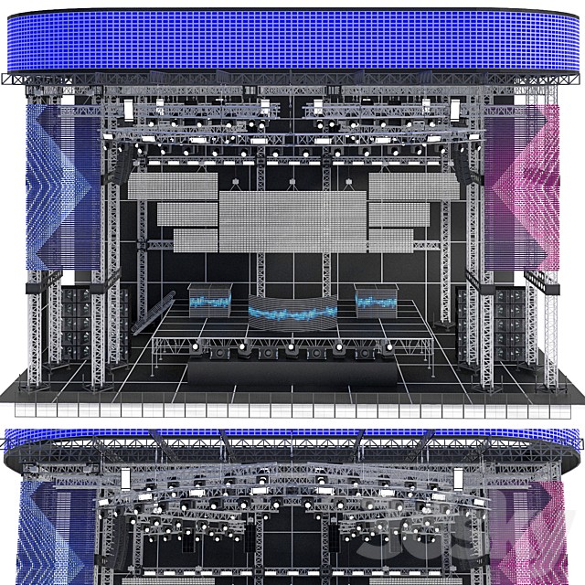 EDM Concert Stage 2