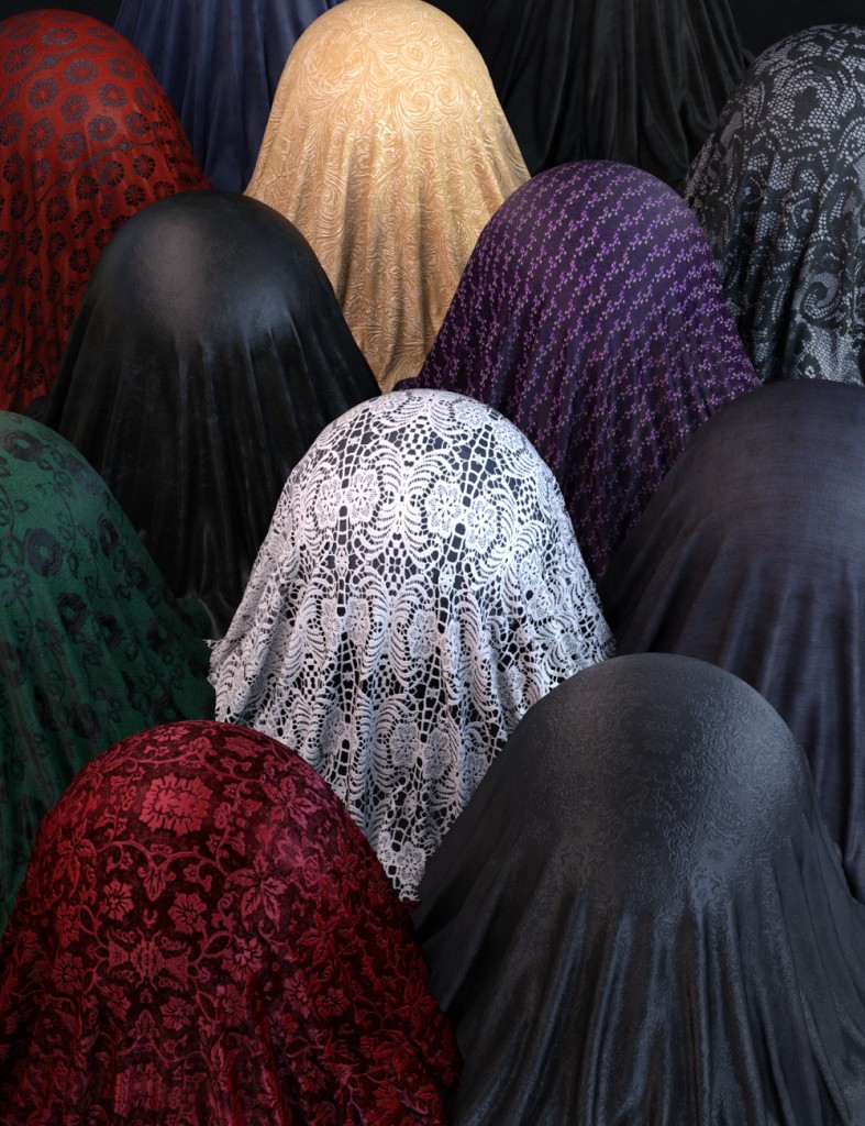 FSL Dark Dreaming Clothing Shaders Iray Megapack