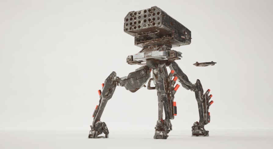 [UE5.0] Rocket Launcher Robot