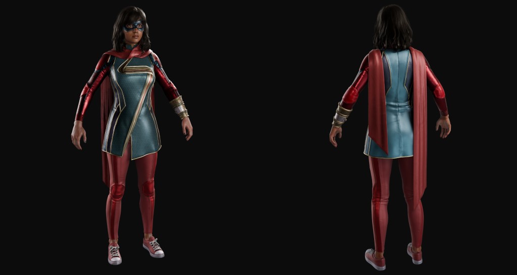 Ms. Marvel (Disney Plus) Basic for Blender 4.x