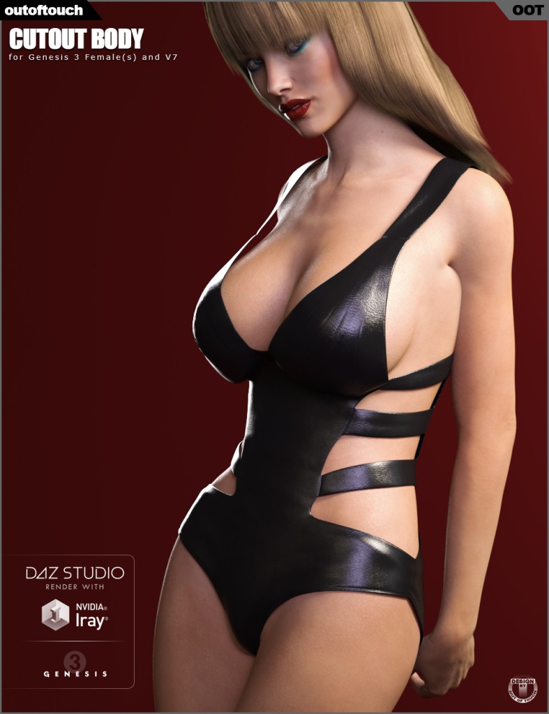 Cutout Body for Genesis 3 Females